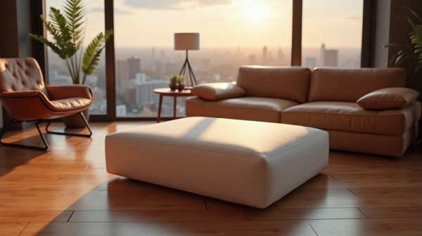Pourquoi choisir un pouf rectangulaire pour votre intérieur multifonction ?